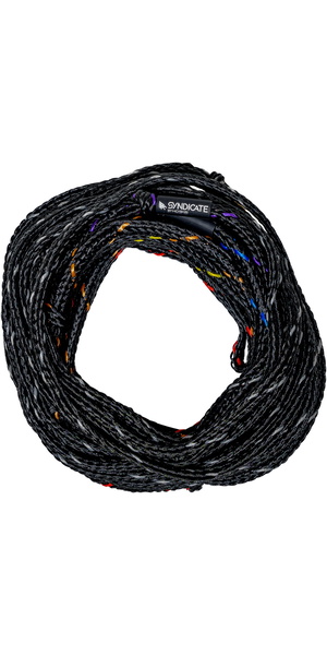 2026 HO Sports Syndicate Powerline Rope HA-L-S-SYP - Black